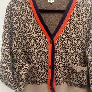 KULE Milo Leopard Cardigan